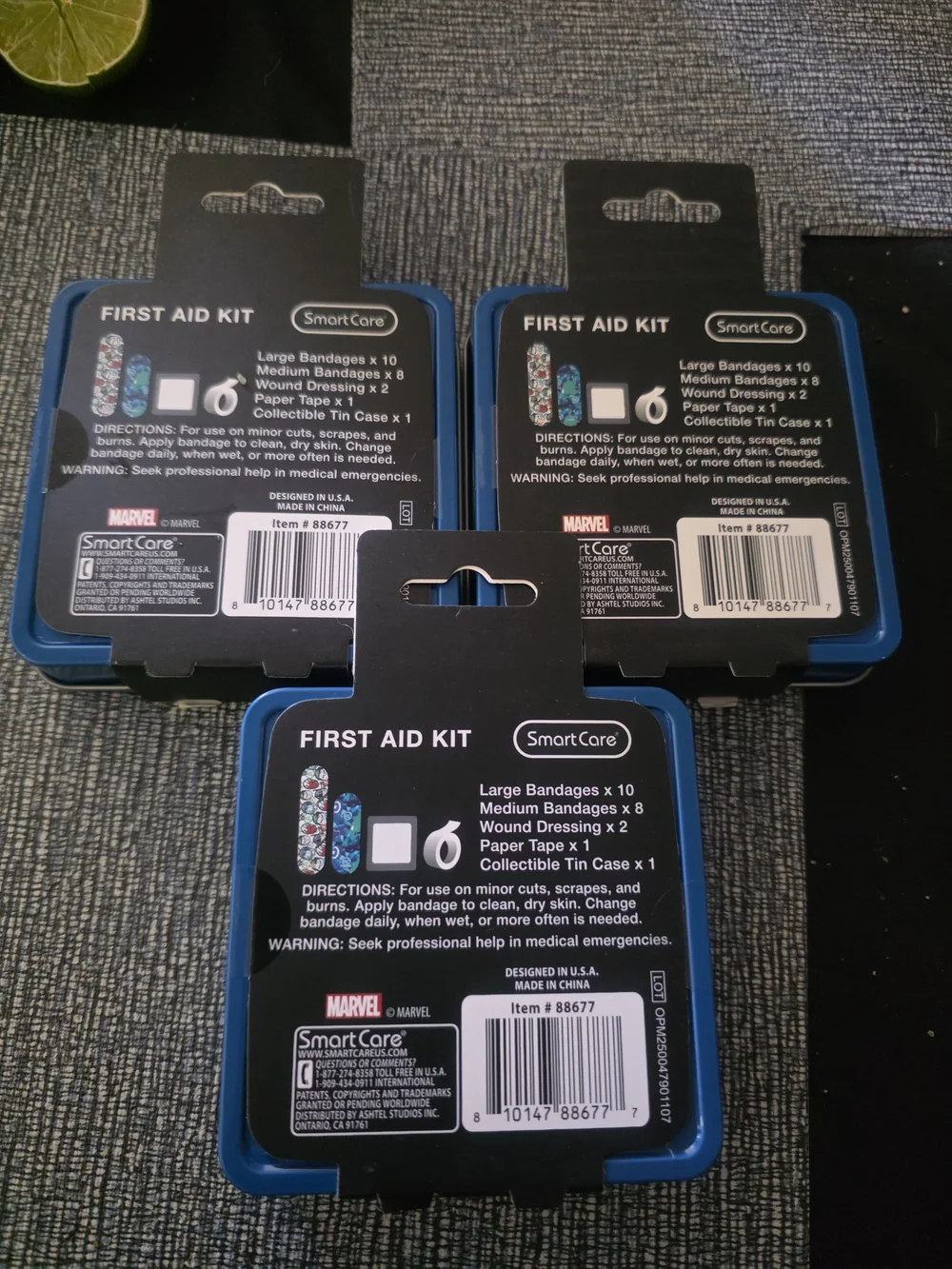 Marvel Avengers On-The-Go First Aid Kit - Blue Case